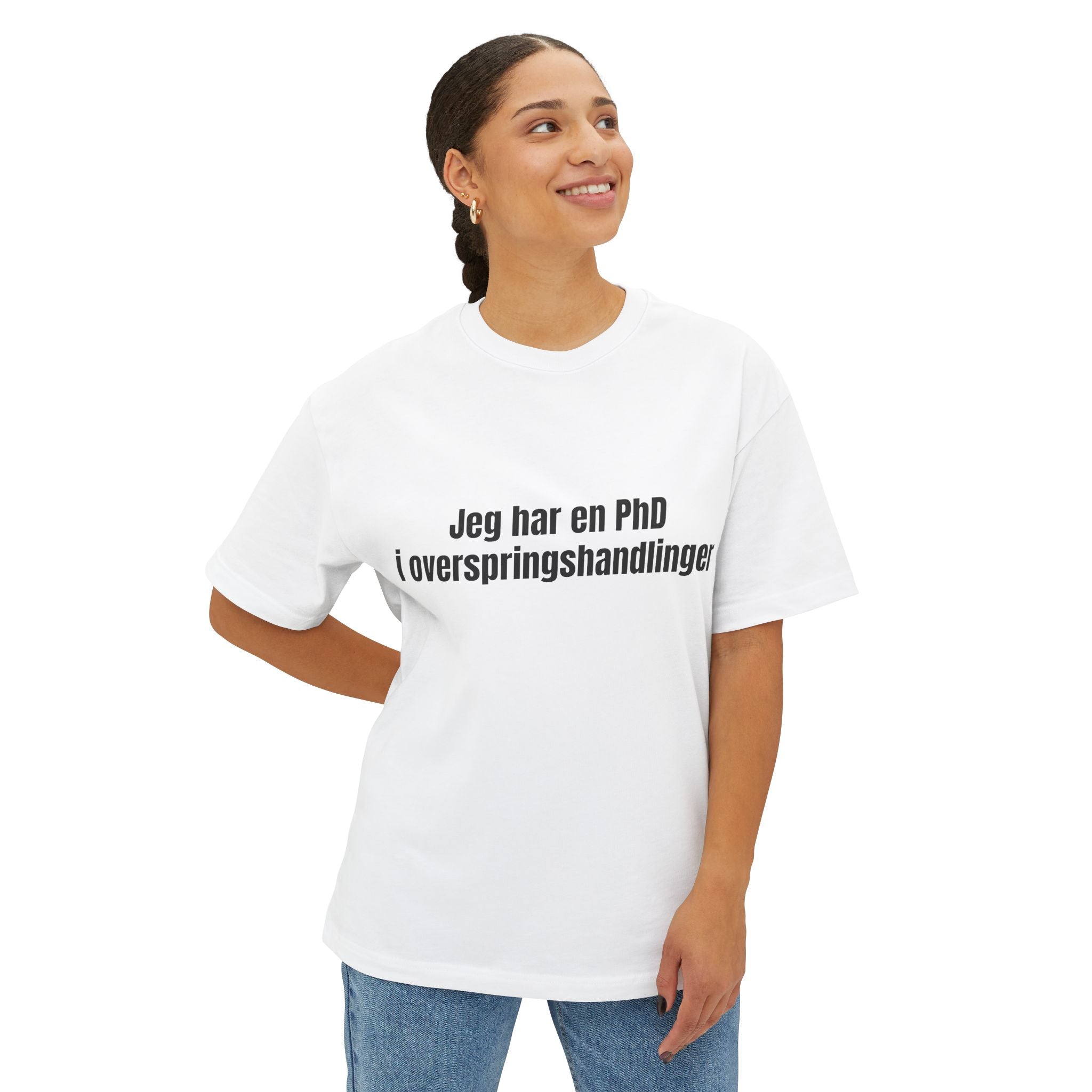 PhD t-shirten